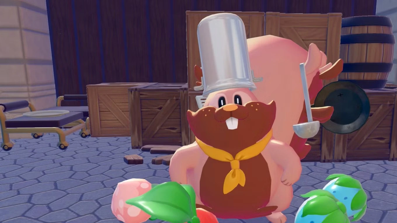 Cooking recipes and skill upgrades in Pokémon Pokopia