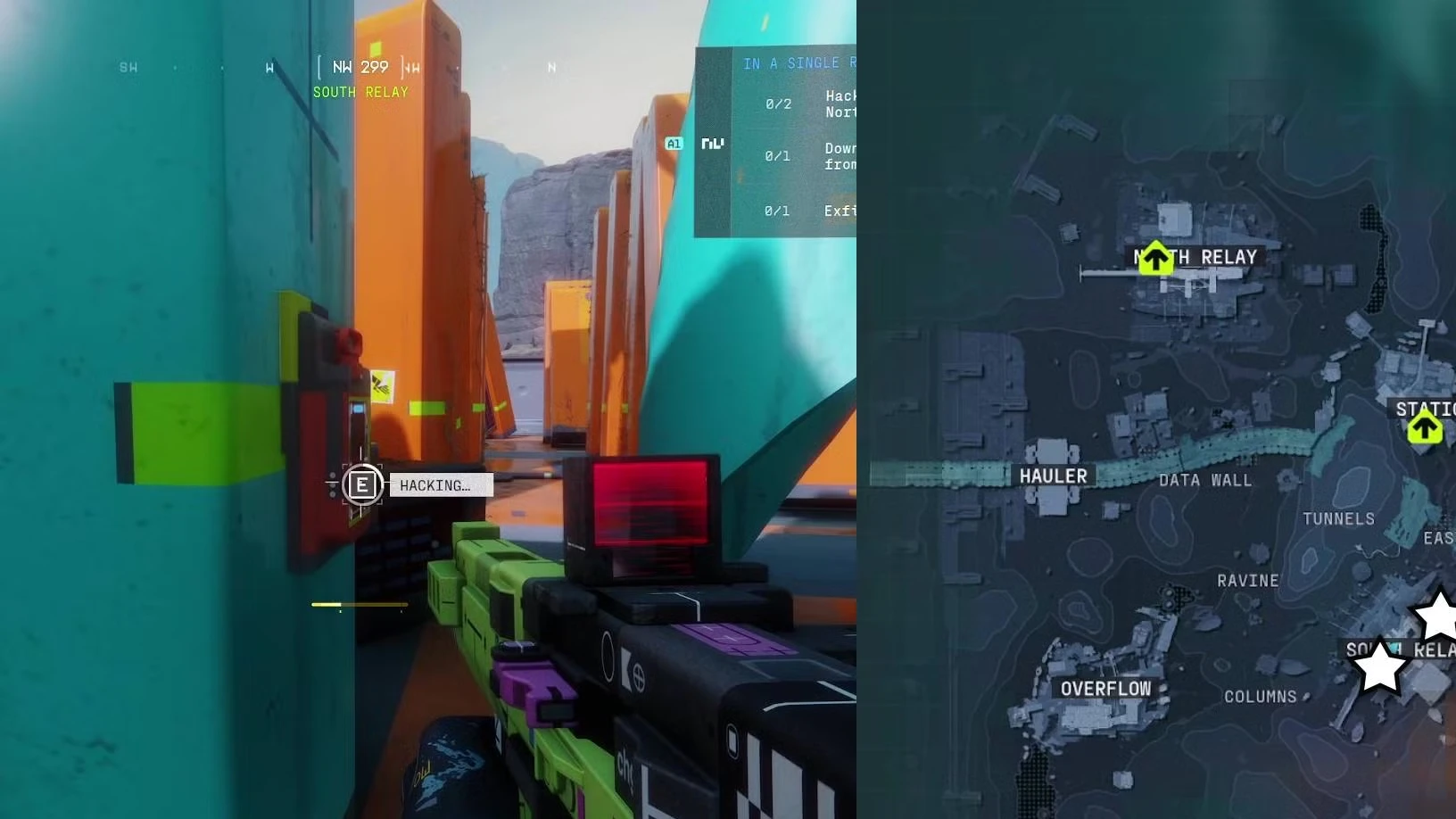 'Data Reconstruction' priority contract walkthrough in Marathon