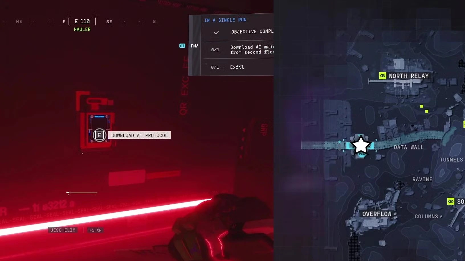 'Data Reconstruction' priority contract walkthrough in Marathon