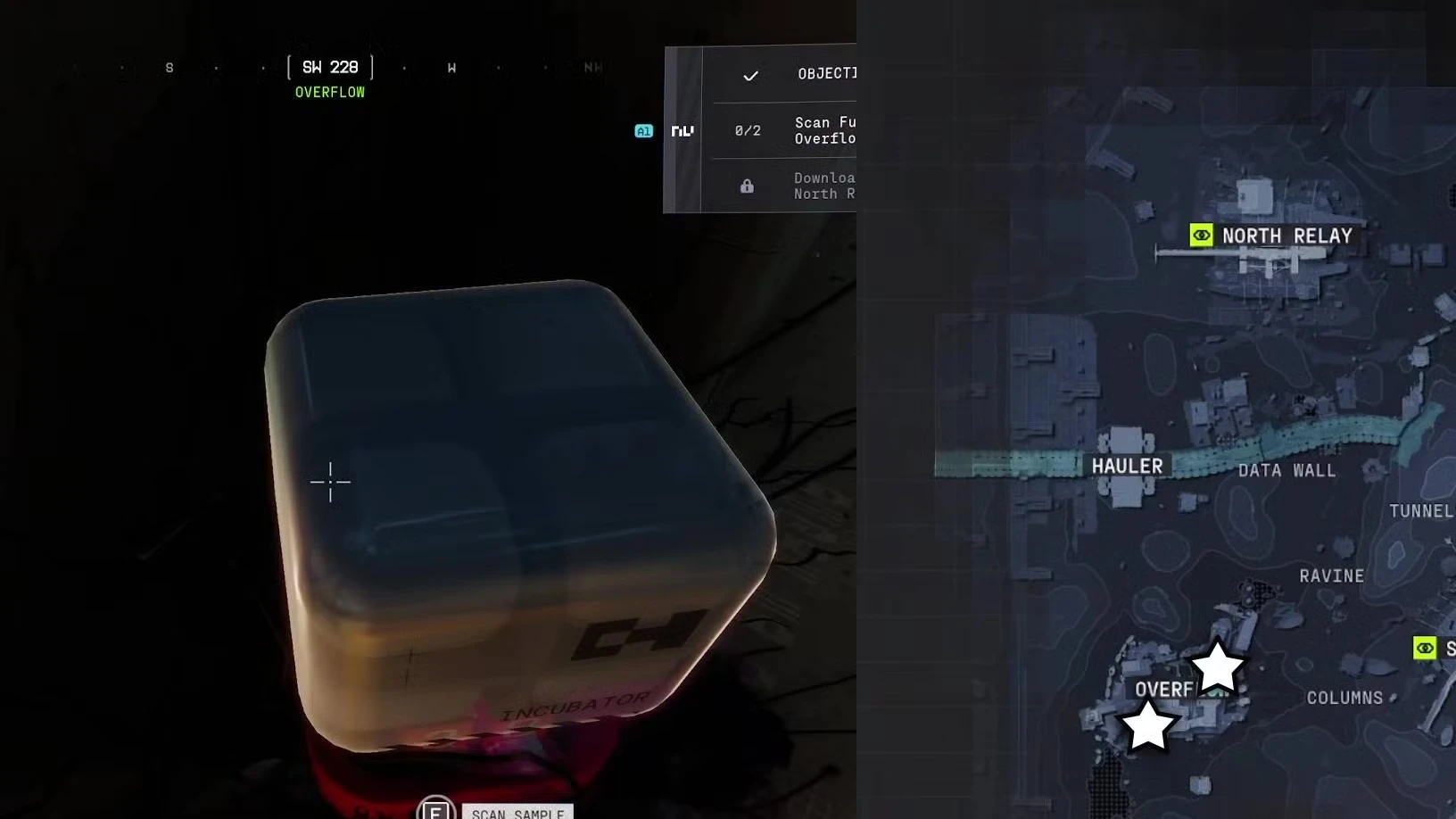 'Data Reconstruction' priority contract walkthrough in Marathon