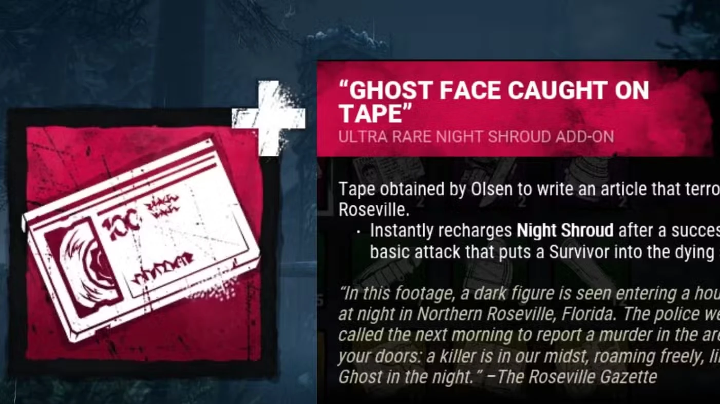 Dead by Daylight: Best Builds for The Ghost Face