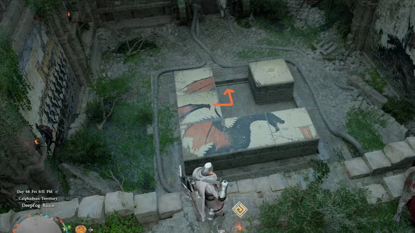 Deepfog Basin Dragon Head Ruins In Crimson Desert