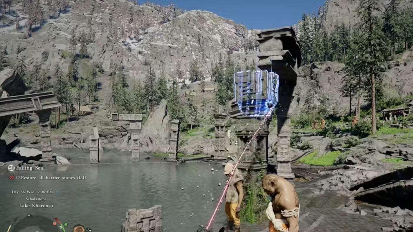 Destroyed Barrier Stone of the Lake Walkthrough in Crimson Desert
