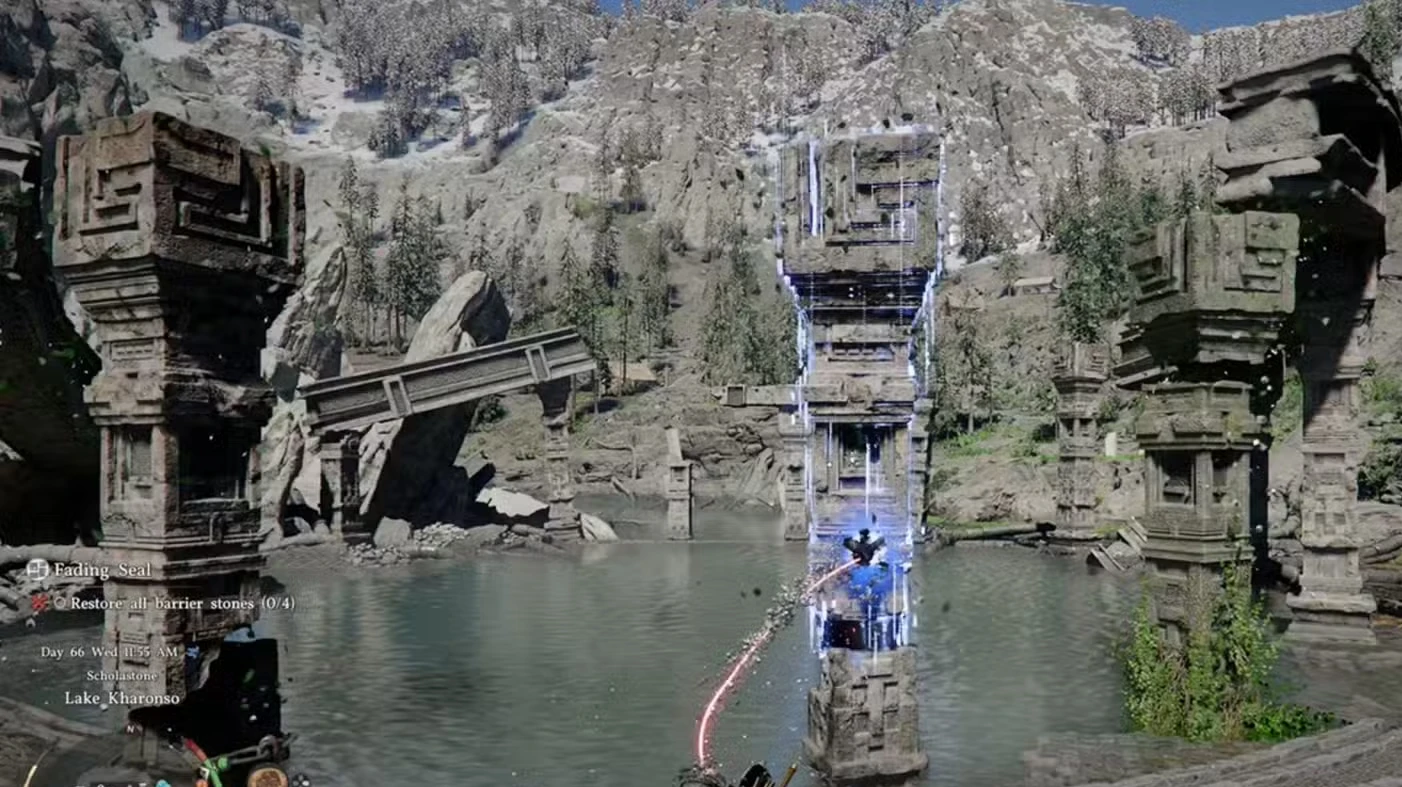 Destroyed Barrier Stone of the Lake Walkthrough in Crimson Desert