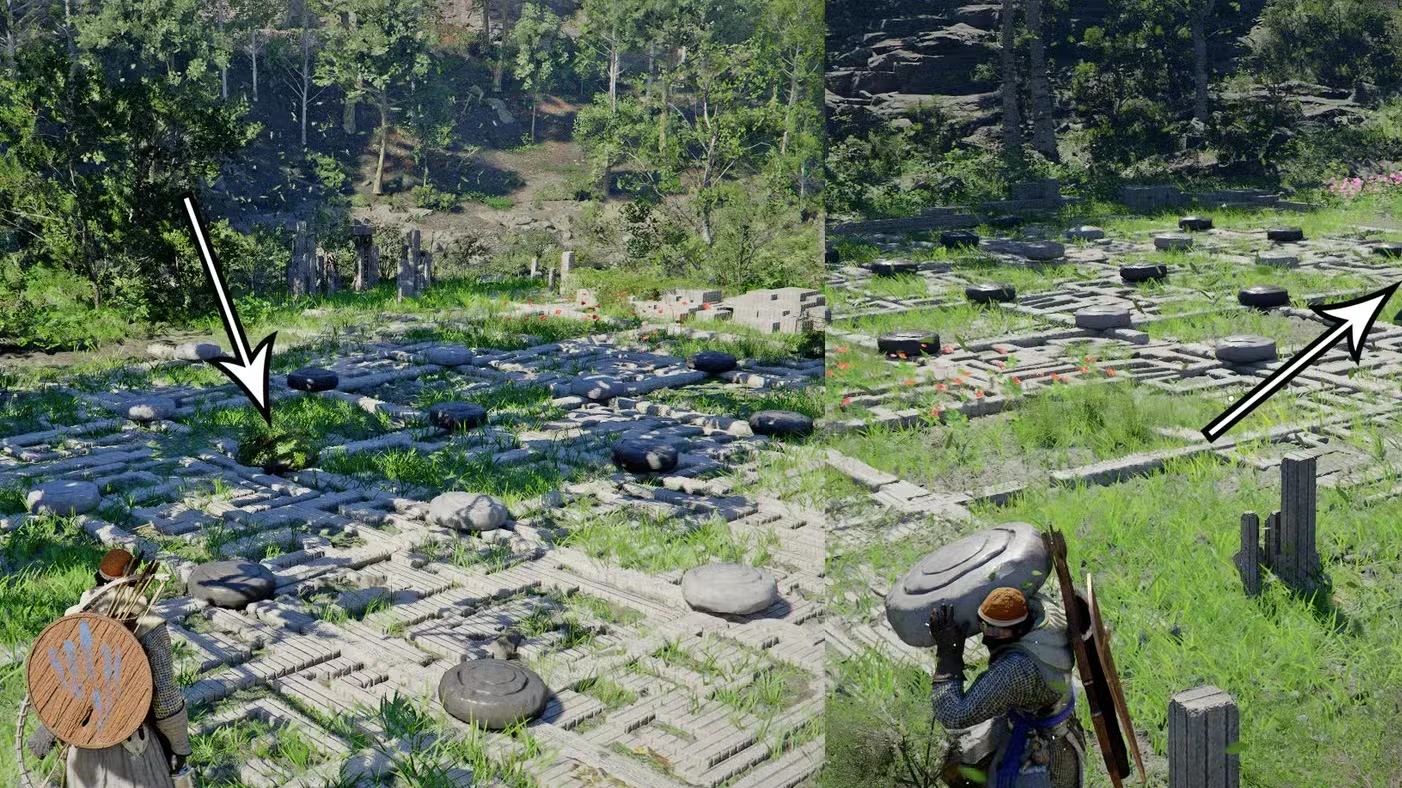 Duskwood Waterside Ruins puzzle walkthrough in Crimson Desert