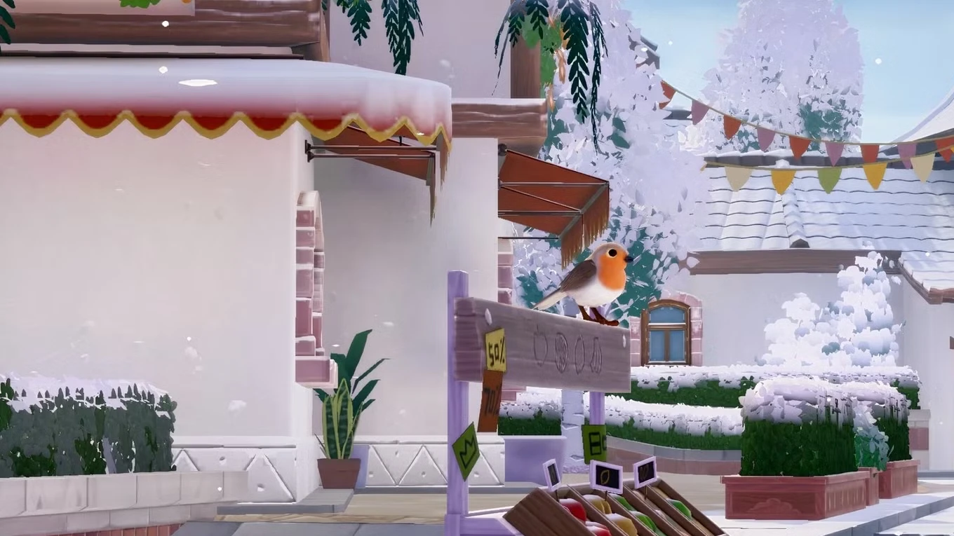 European Robin Location in Heartopia