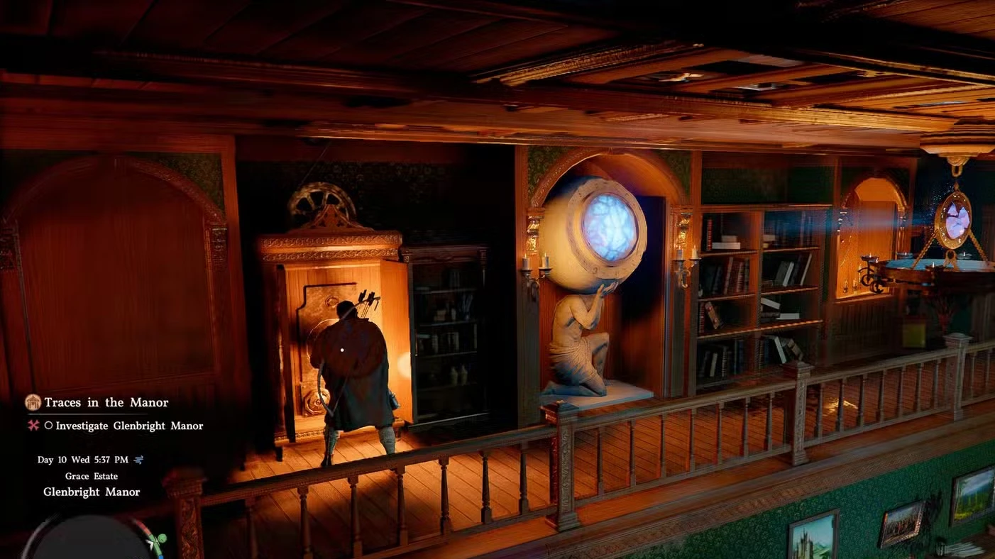 Glenbright Manor basement puzzle walkthrough in Crimson Desert