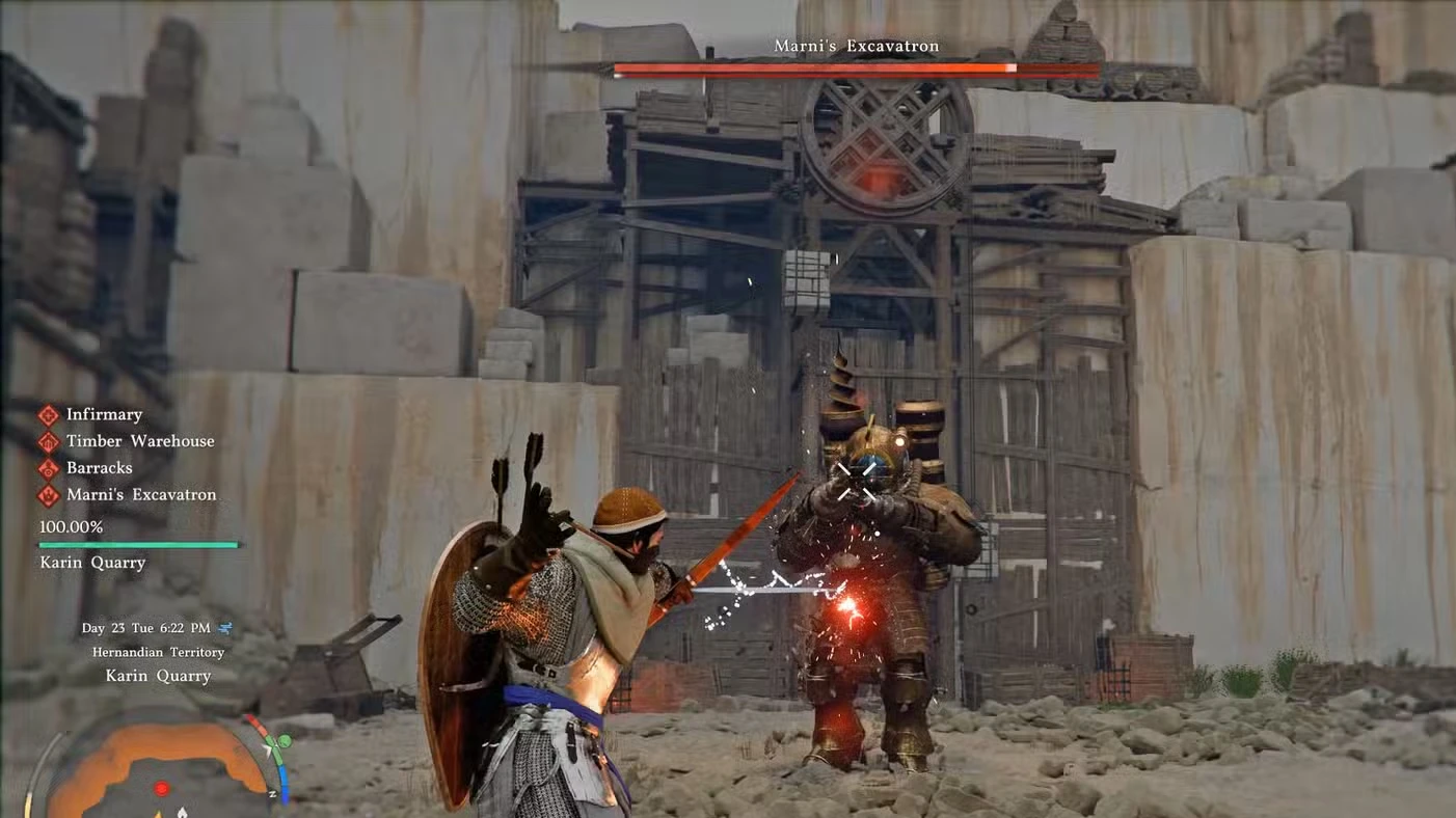 How to beat Marni's Excavatron in Crimson Desert