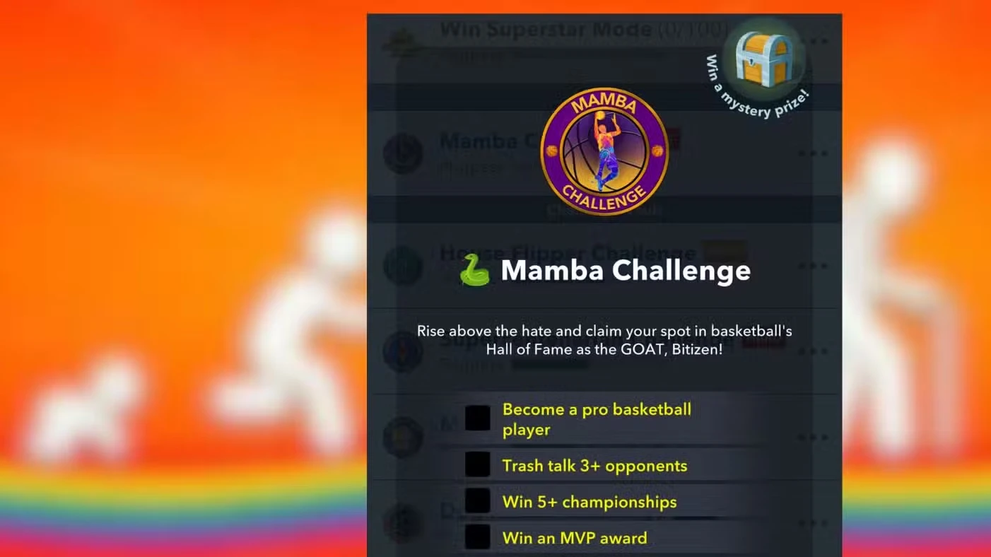 How to Complete Bitlife's Mamba Challenge