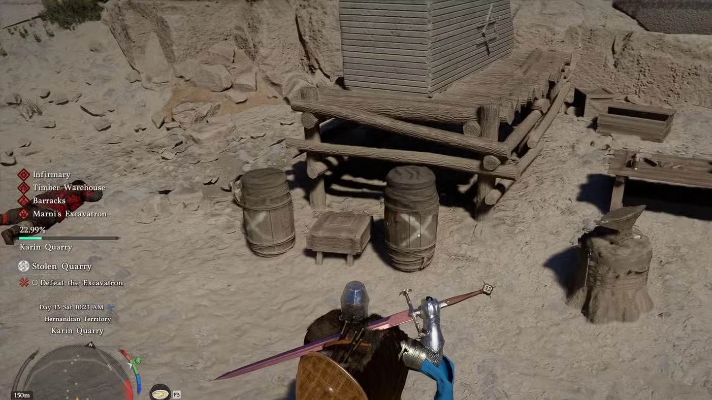 How to Complete Stolen Quarry in Crimson Desert
