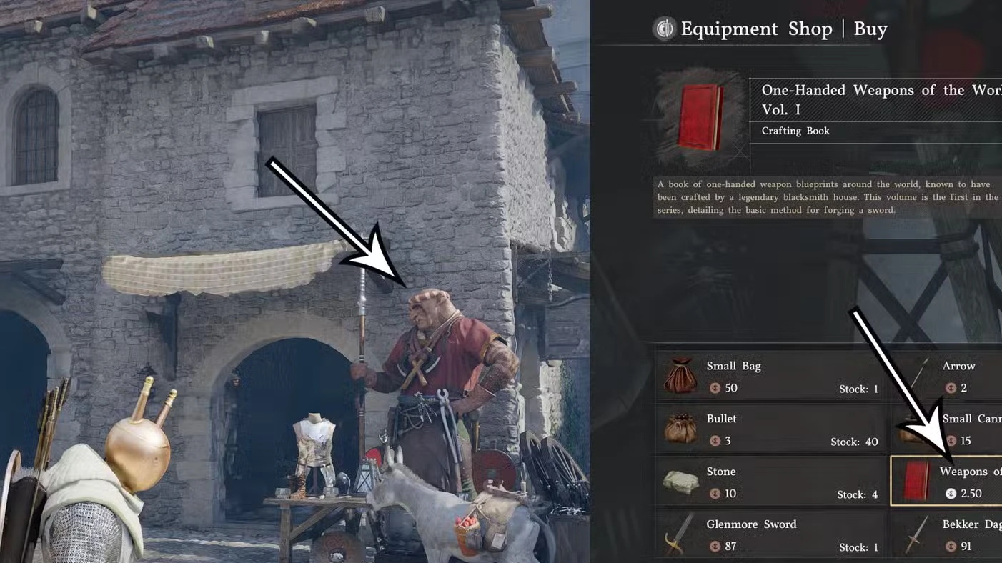 How to craft weapons and armor in Crimson Desert