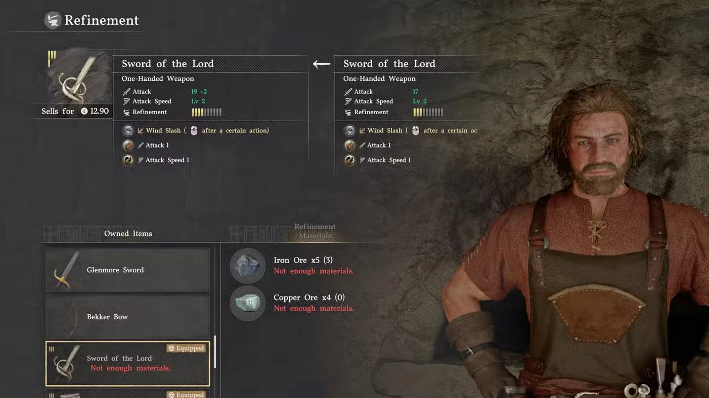 How to craft weapons and armor in Crimson Desert
