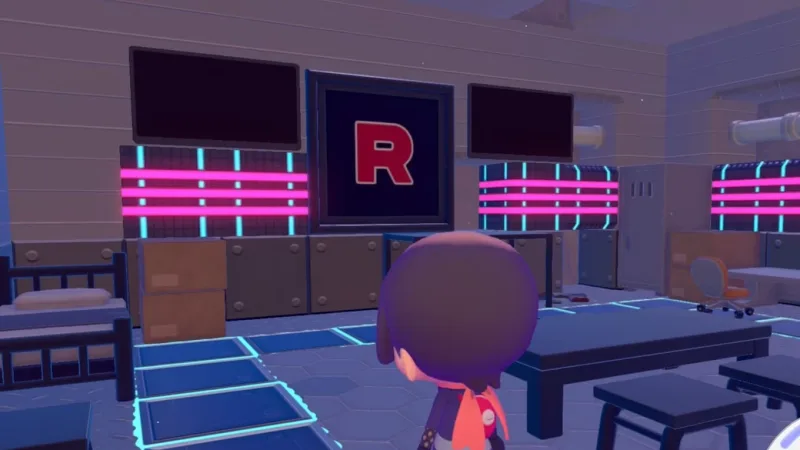 Onde fica o esconderijo secreto da Team Rocket em Pokopia