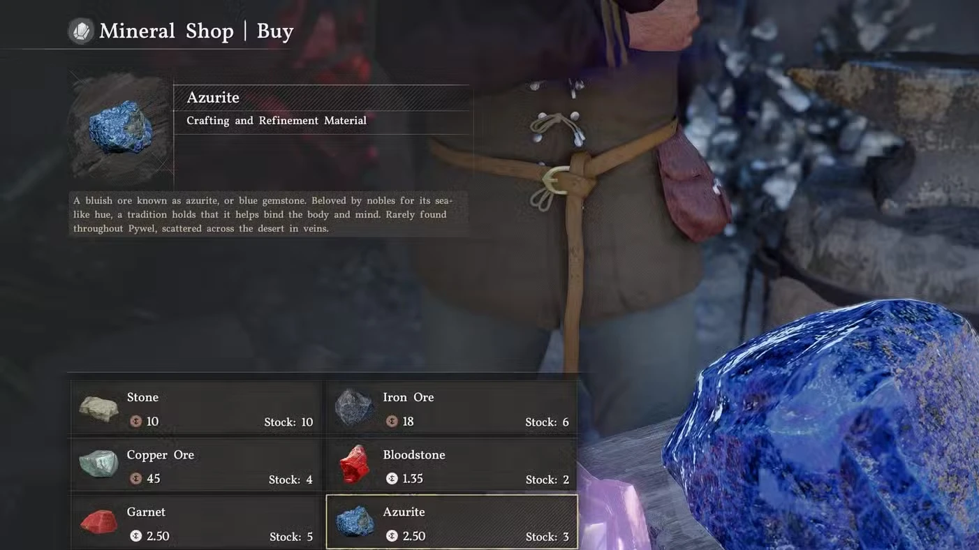How to Get Azurite in Crimson Desert