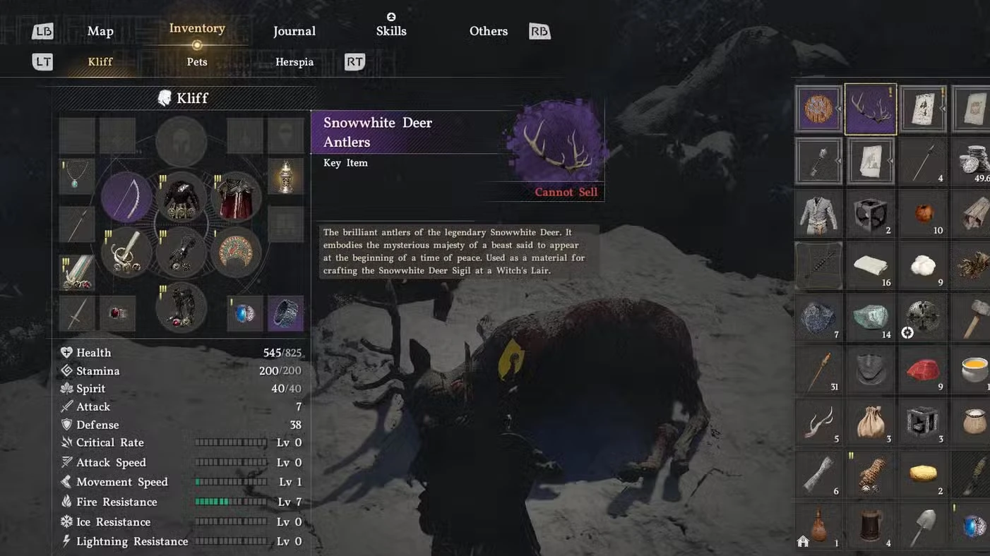 How to get the Snowwhite Deer legendary mount in Crimson Desert