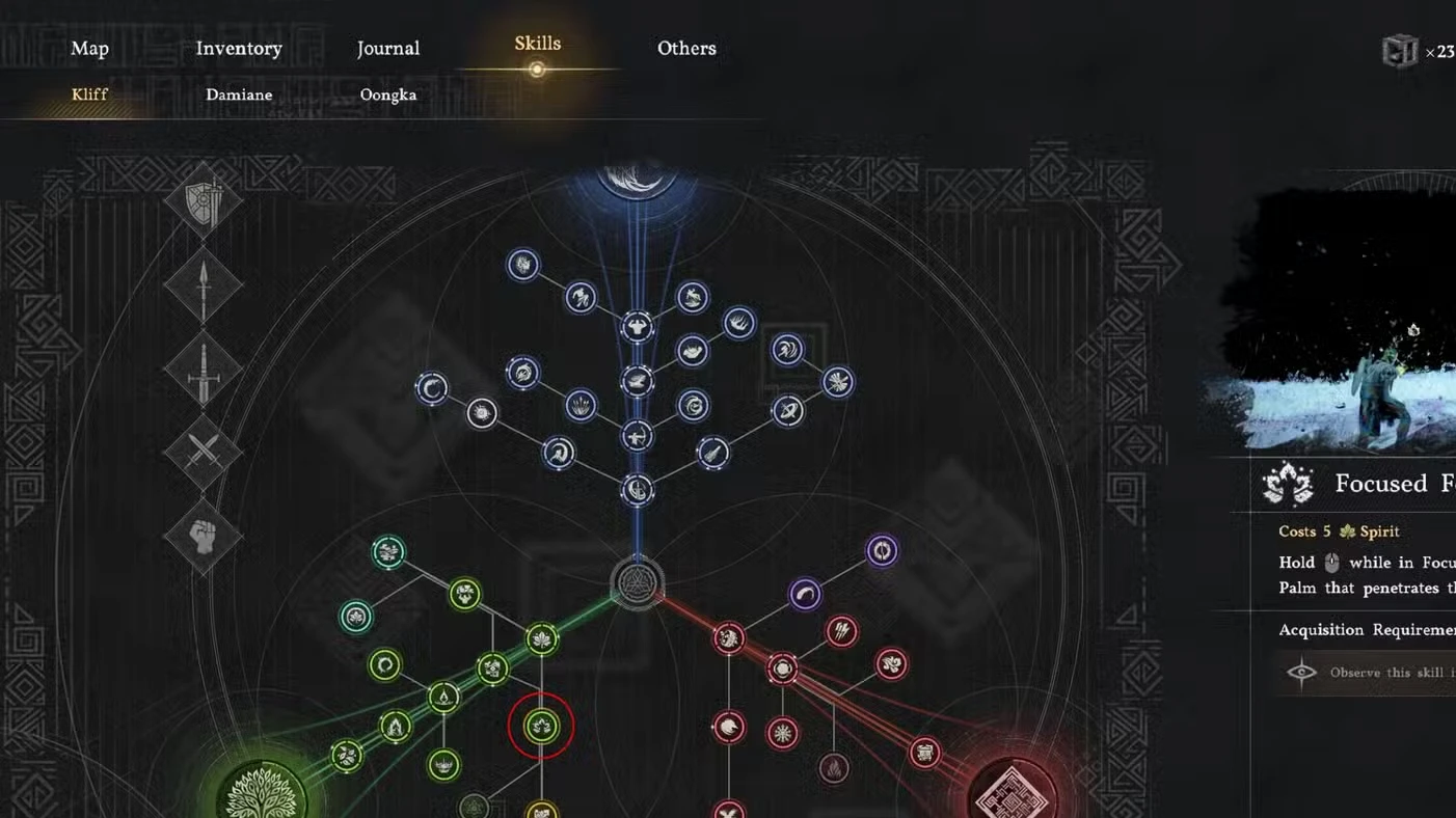 How to Get & Use Focused Force Palm in Crimson Desert