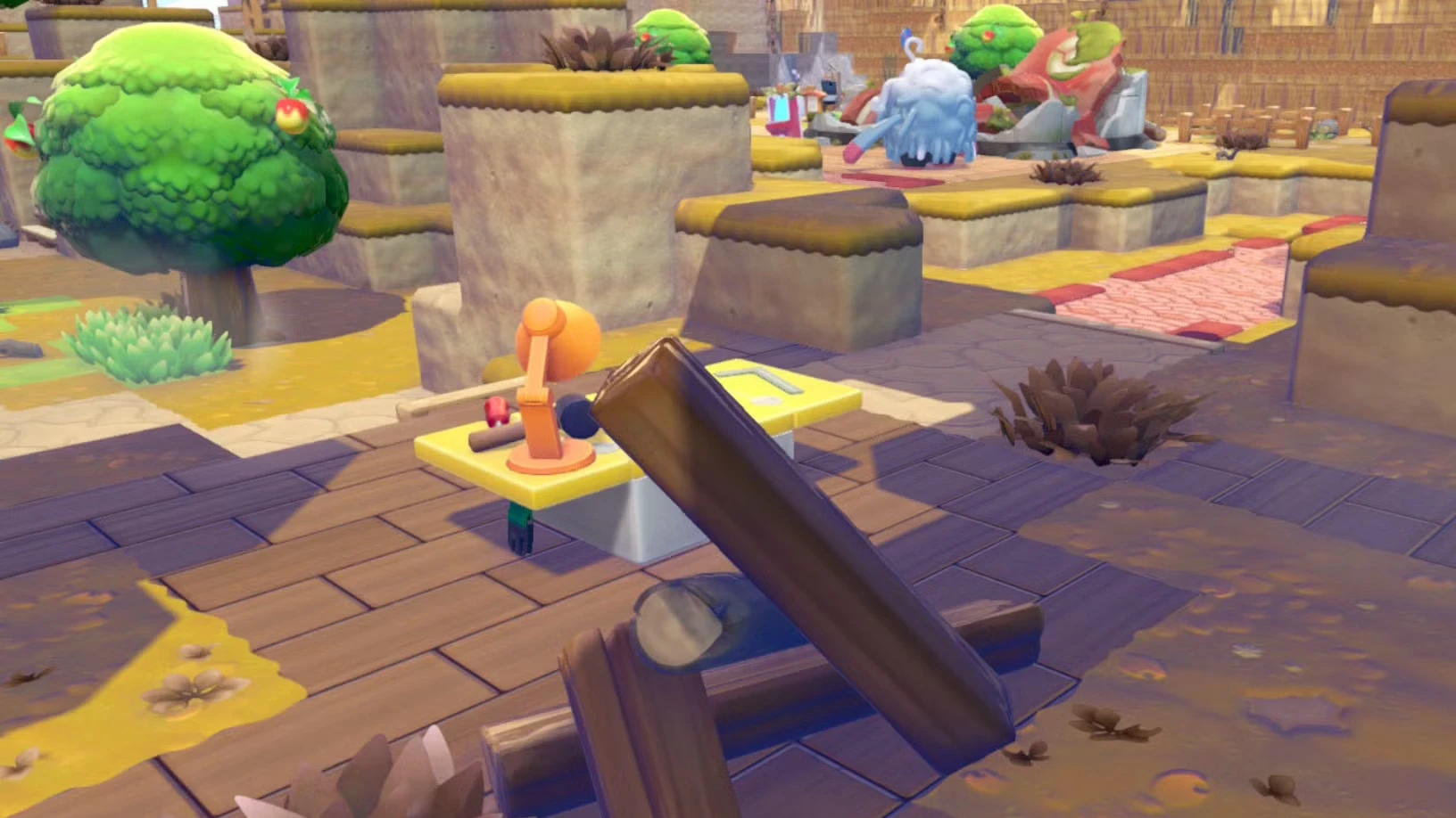 How to make lumber in Pokémon Pokopia