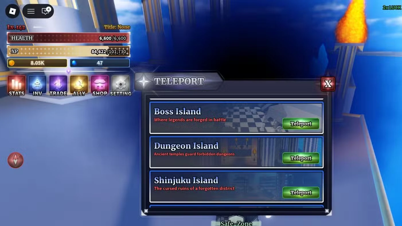 How to Unlock All Dungeons in Sailor Piece
