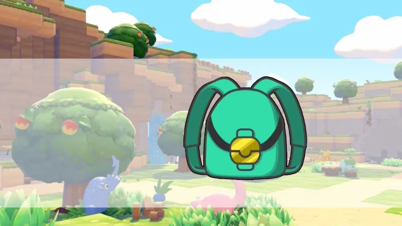 Melhorias de mochila em Pokémon Pokopia: onde comprar e quanto custam
