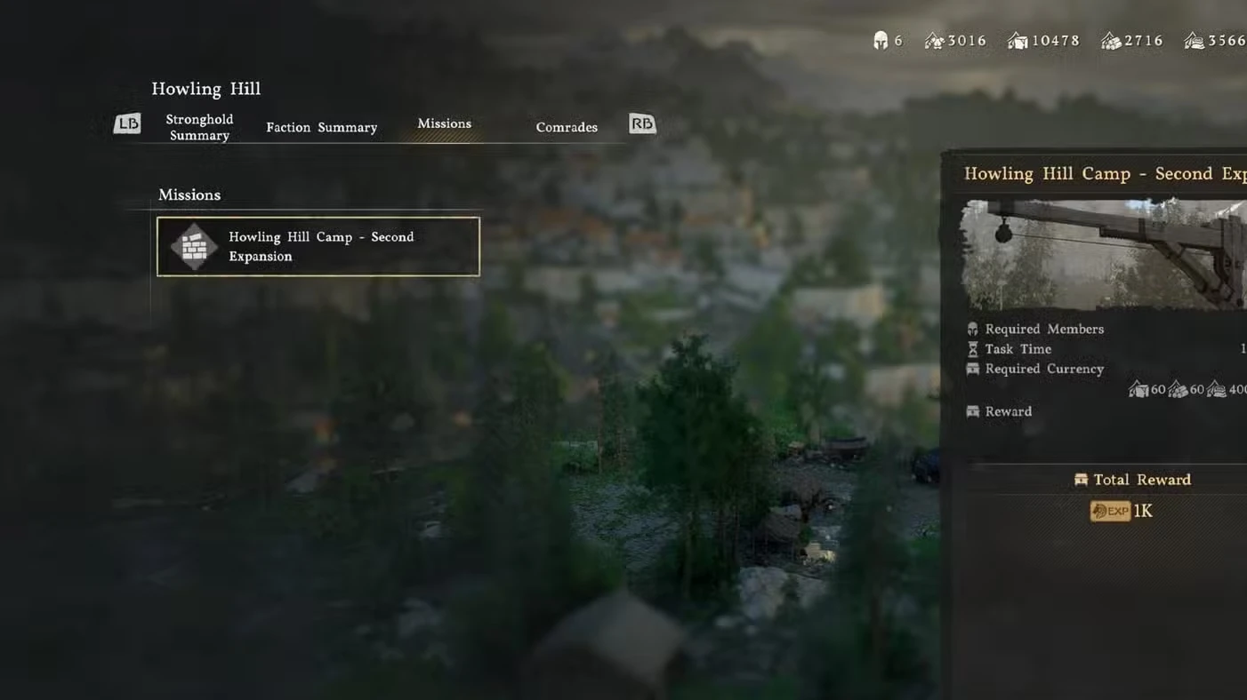 How to Upgrade Howling Hill Camp to Level 2 in Crimson Desert