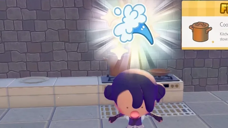 Aumente o alcance do Water Gun em Pokopia