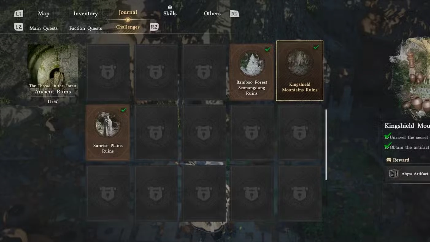 Kingshield Mountains Ruins Puzzle Guide In Crimson Desert