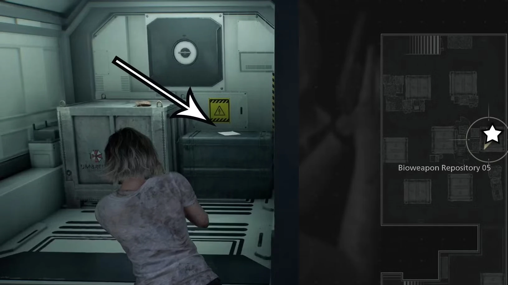 Monitor Control Room safe code location in Resident Evil Requiem