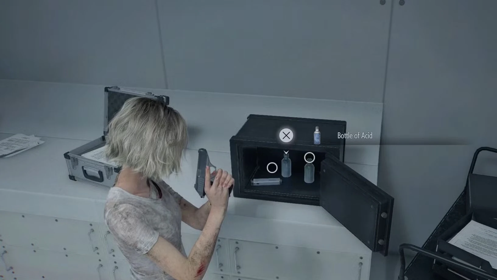 Monitor Control Room safe code location in Resident Evil Requiem