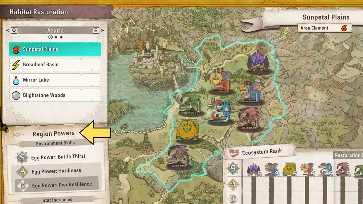 Monster Hunter Stories 3 Habitat Restoration Guide