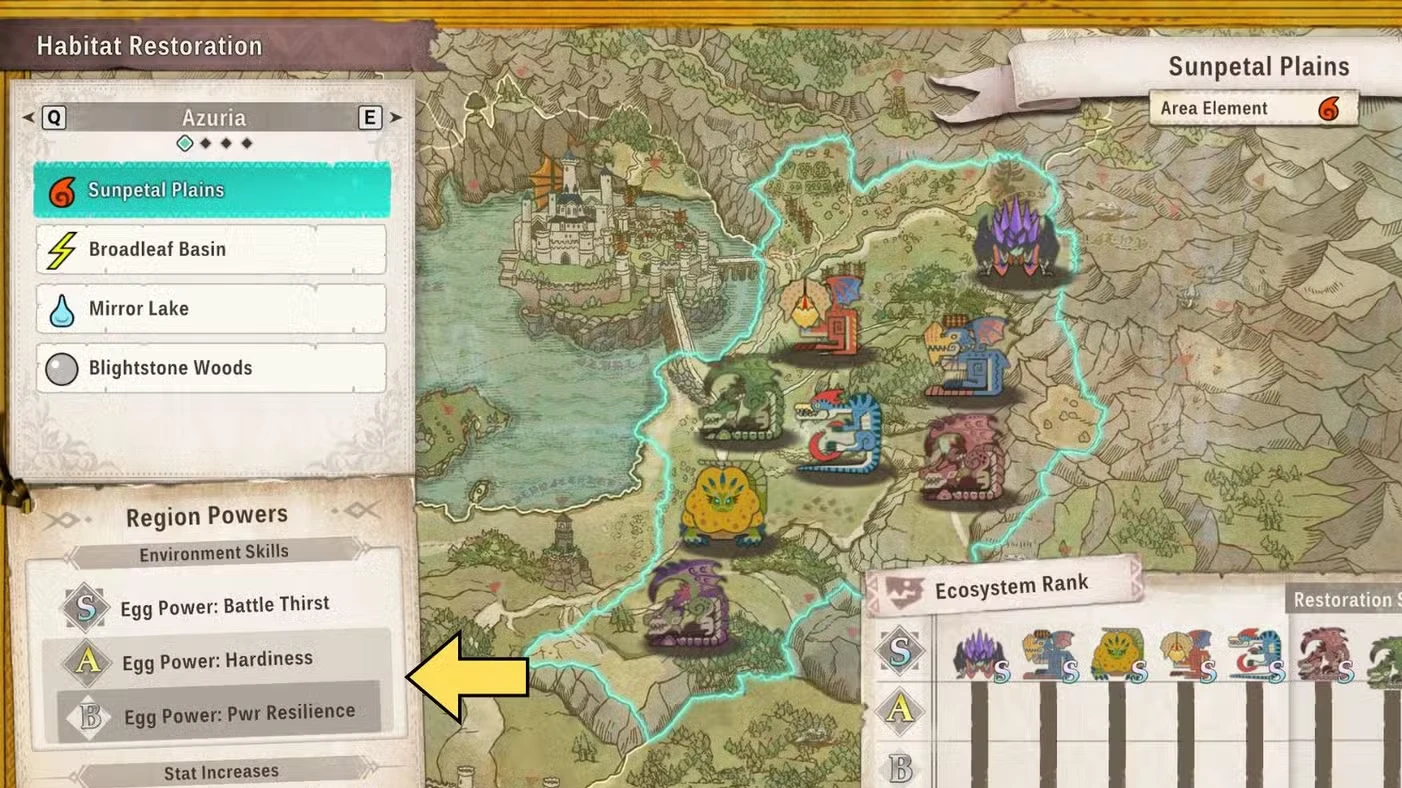 Monster Hunter Stories 3 Habitat Restoration Guide