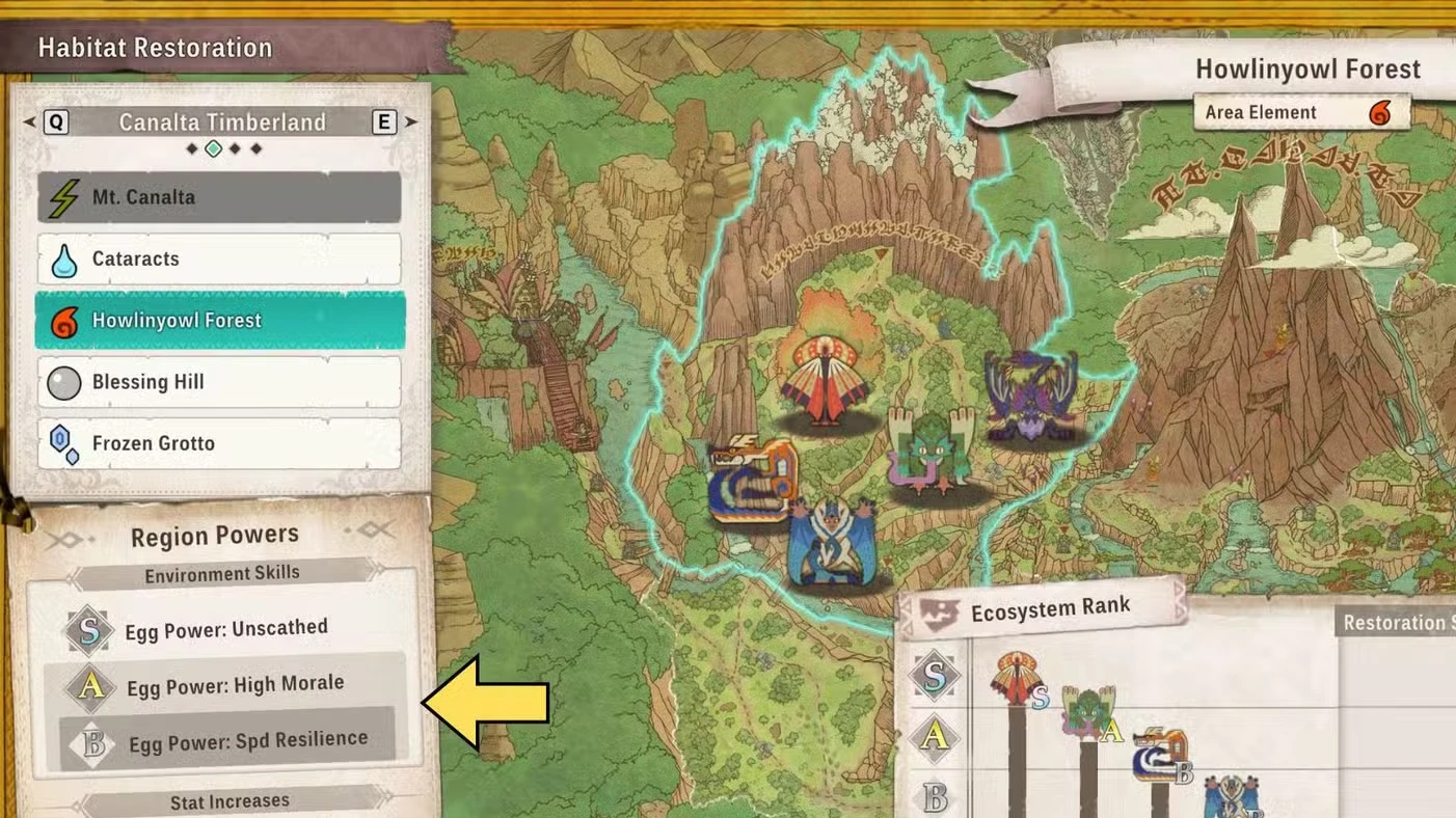 Monster Hunter Stories 3 Habitat Restoration Guide