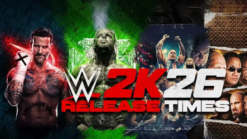 Horários de lançamento de WWE 2K26 — acesso antecipado e versão padrão