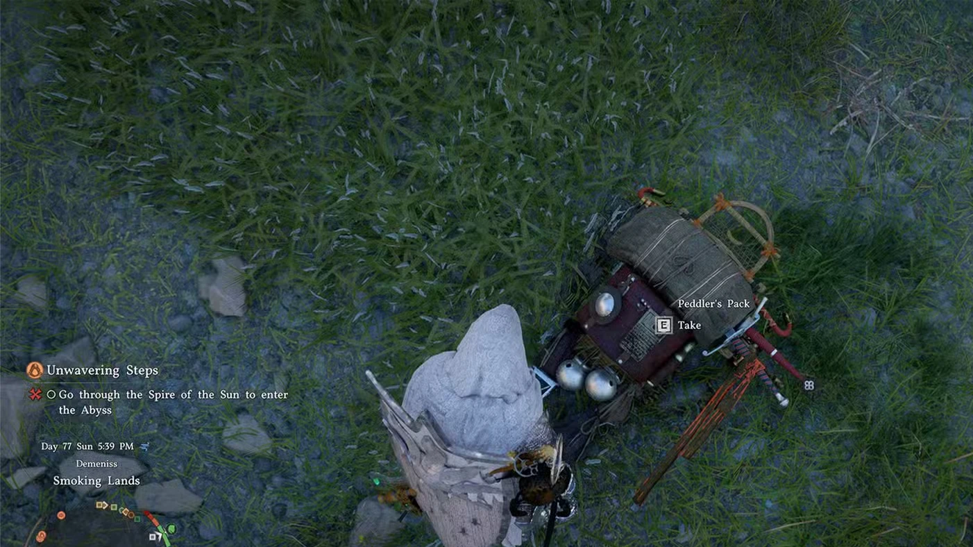 Peddler’s Pack Location In Crimson Desert