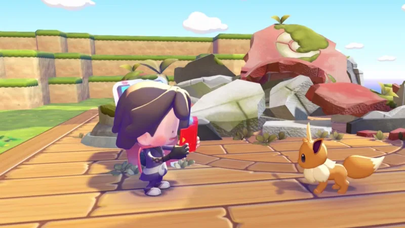 Eevee e todas as evoluções em Pokopia