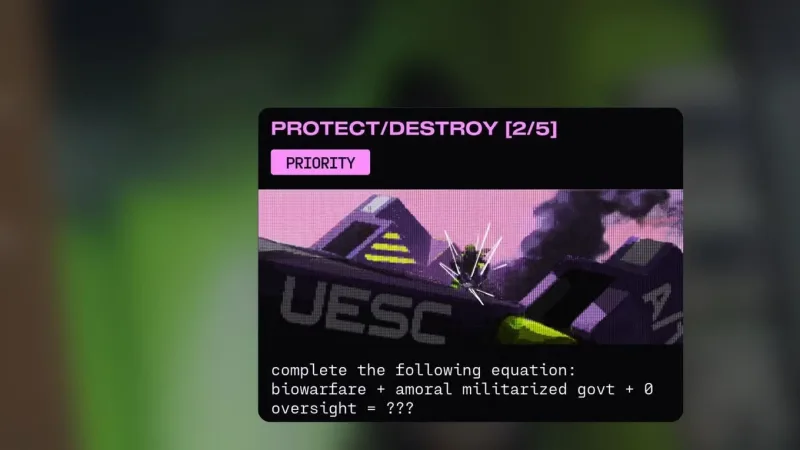 Protect/Destroy 2 em Marathon — execução do contrato