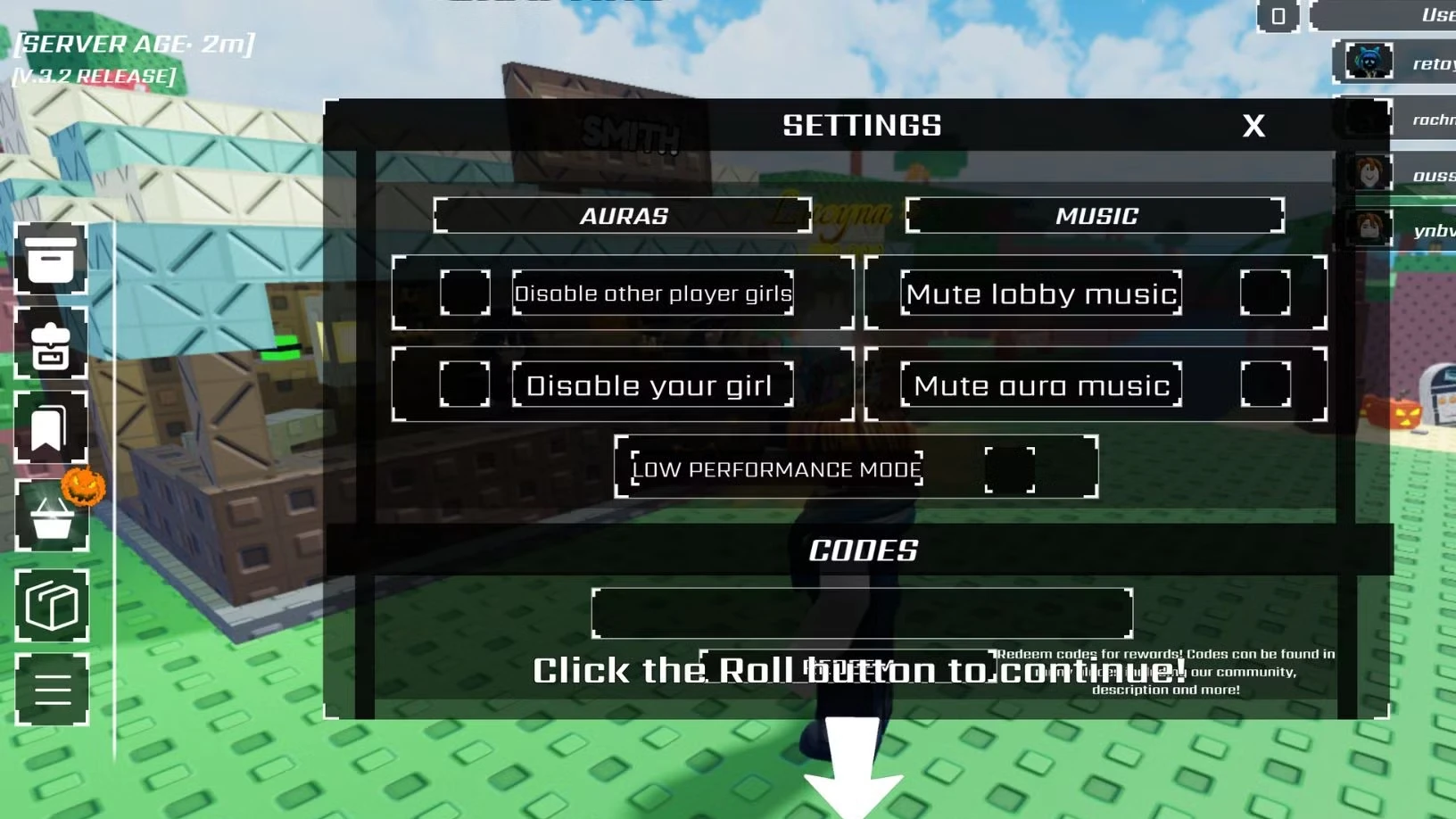 Roblox Anime Girl RNG Codes