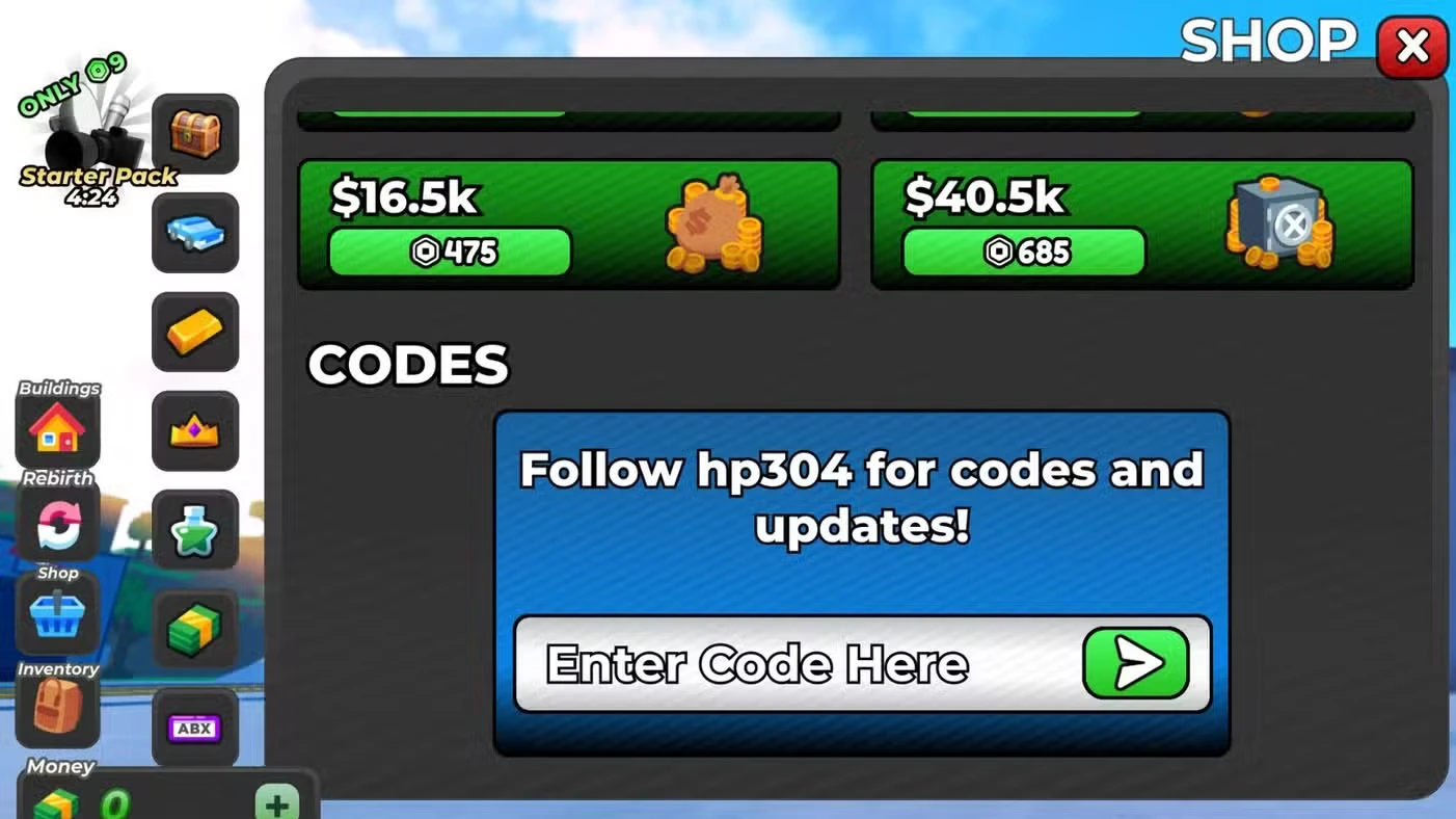 Roblox Clip Tycoon Codes