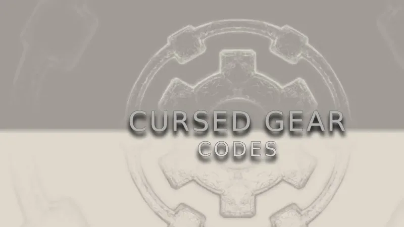 Cursed Gear (Roblox): códigos ativos e como resgatar