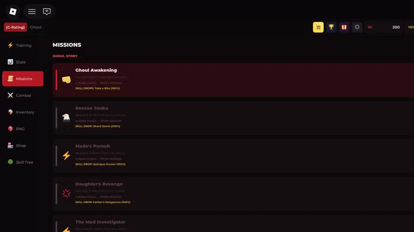 Roblox Ghoul Incremental Codes