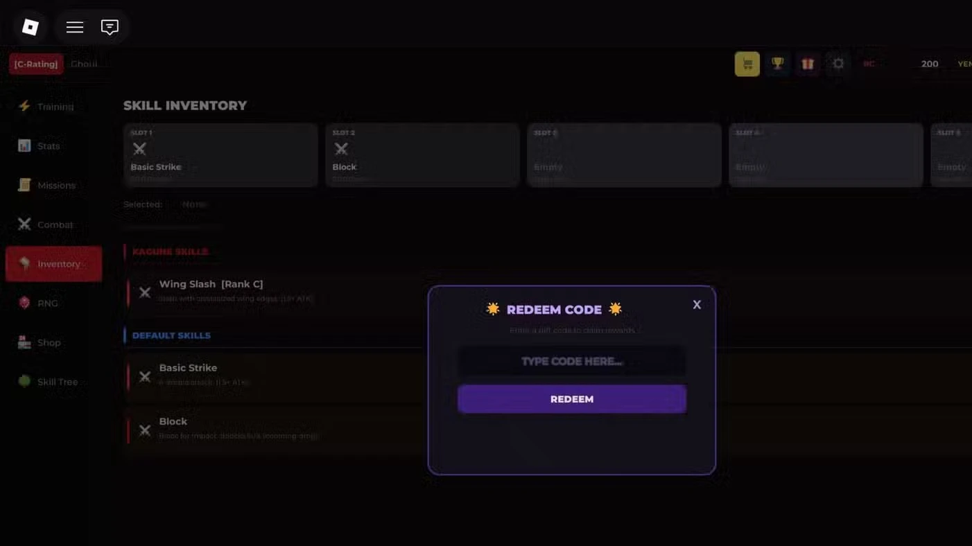 Roblox Ghoul Incremental Codes