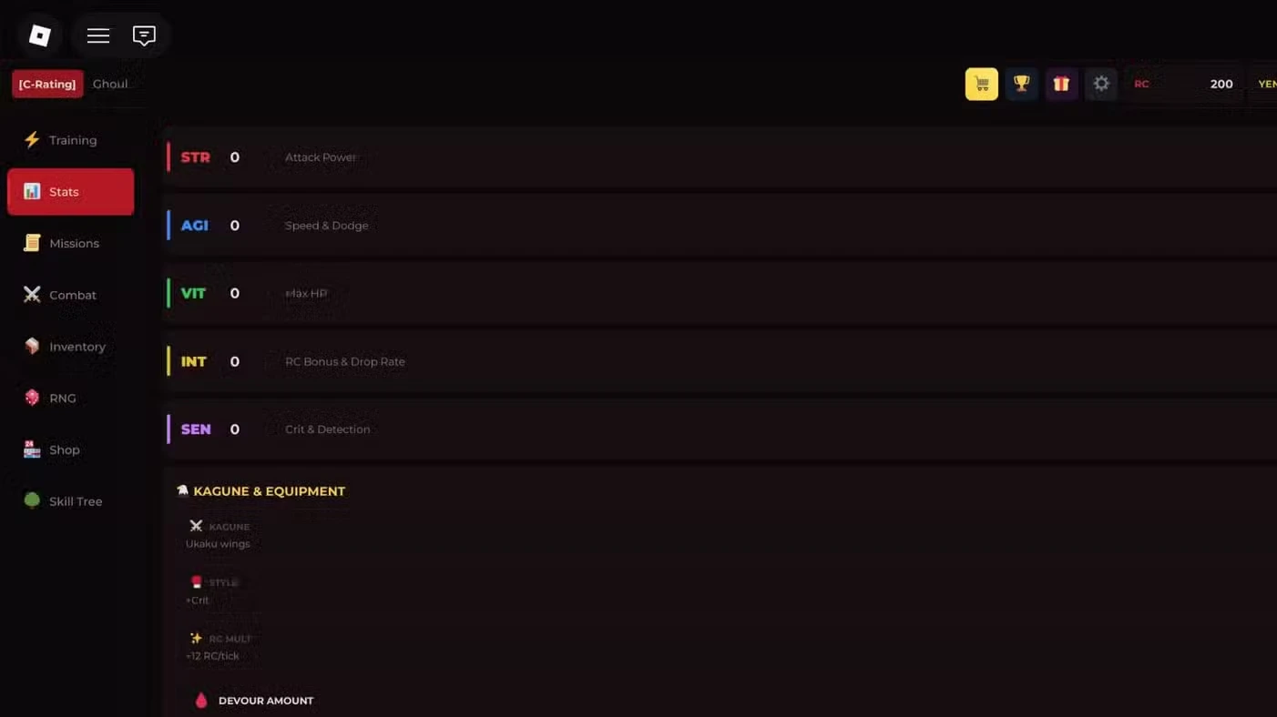 Roblox Ghoul Incremental Codes