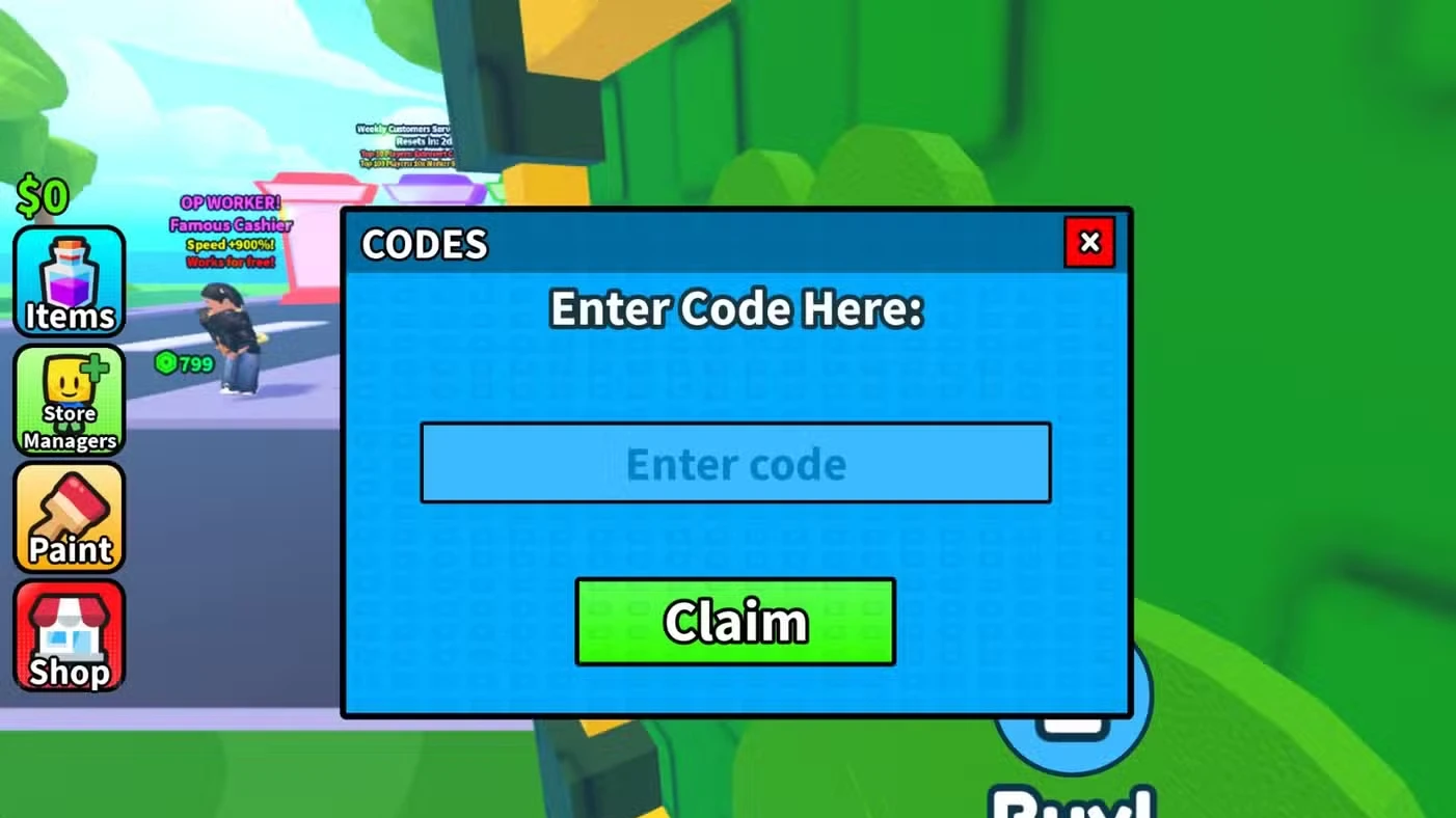 Roblox My Boba Store Codes