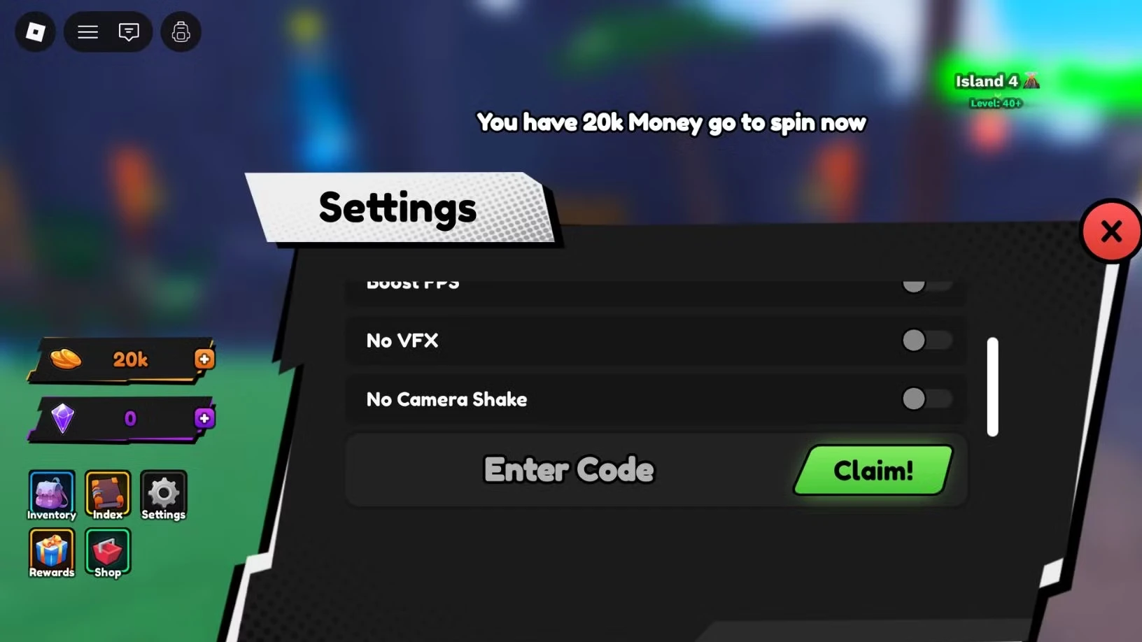 Roblox Titan Fishing Codes