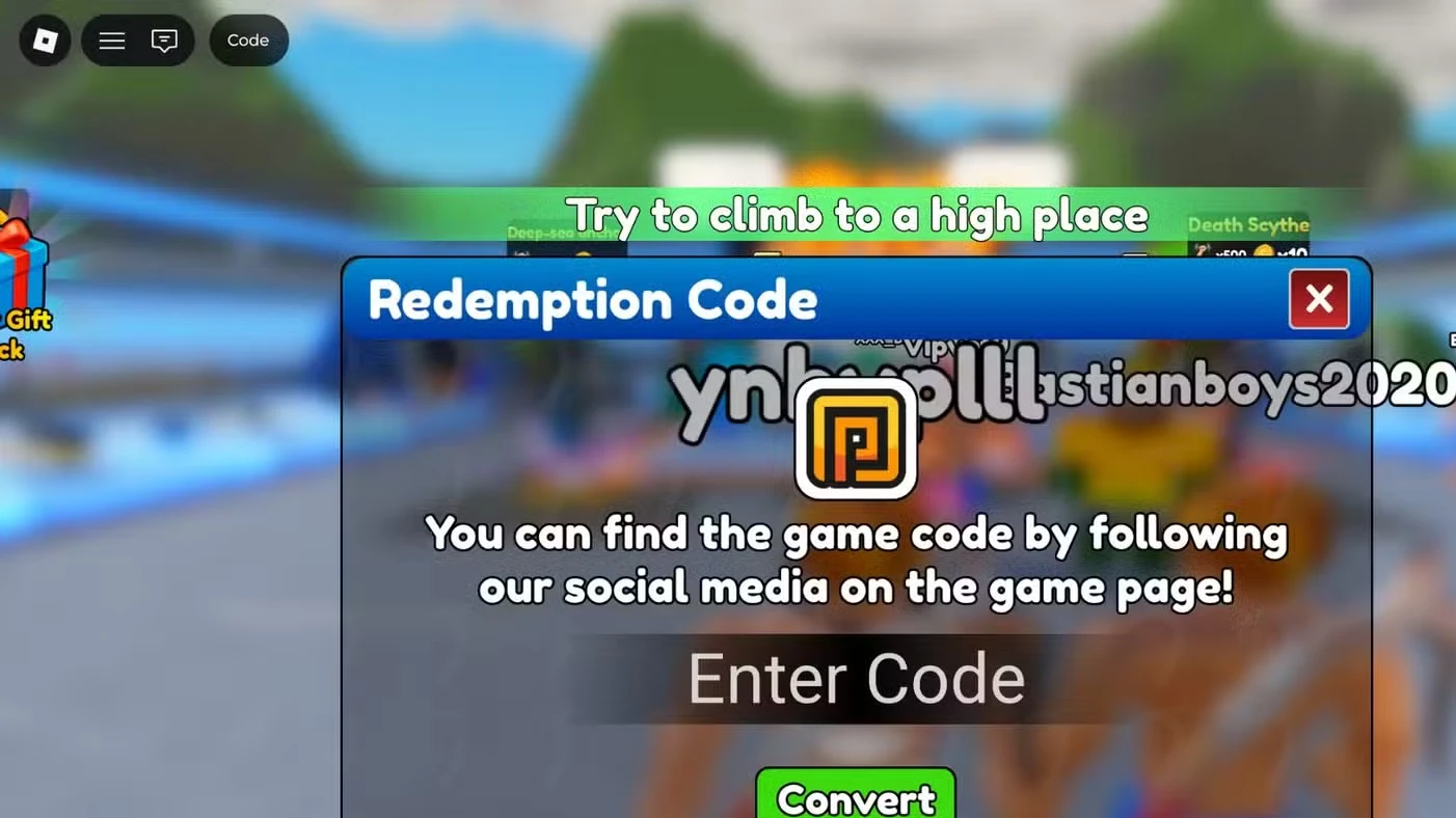 Roblox Training To Climb Codes