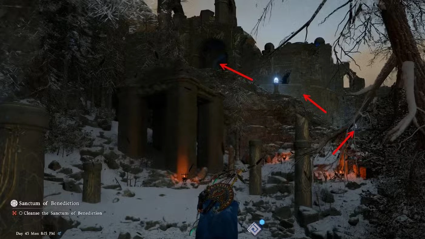 Sanctum of Benediction Puzzle Solution in Crimson Desert