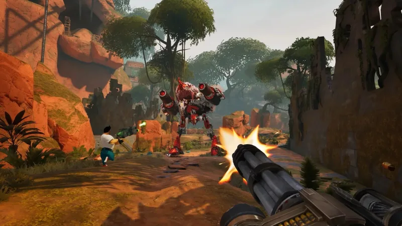 Serious Sam Shatterverse é anunciado com ação cooperativa e elementos roguelite