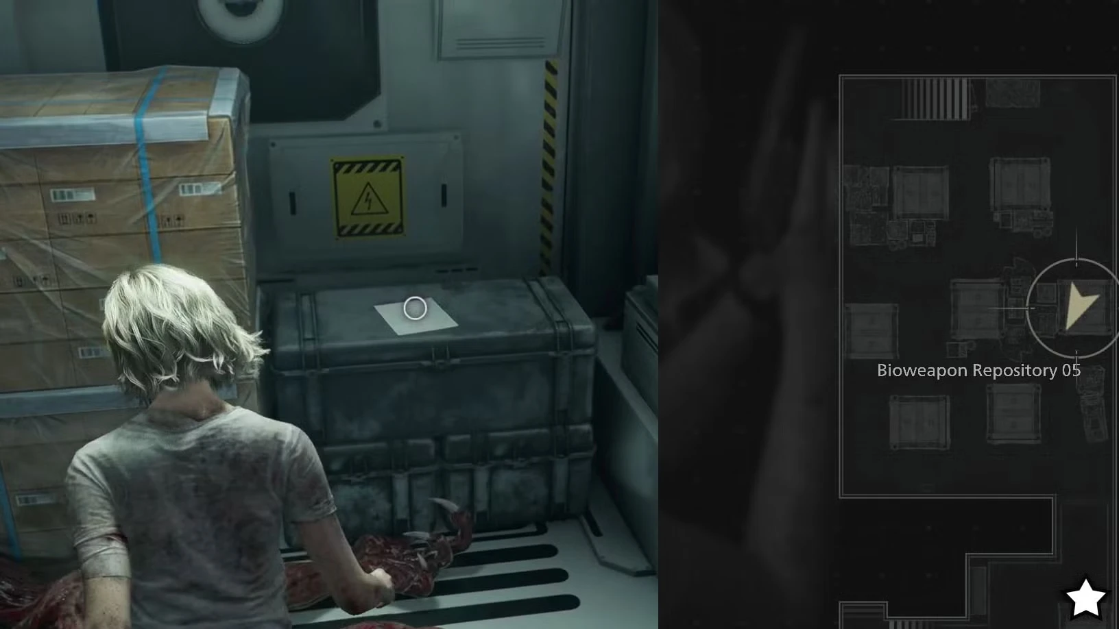Sterilization Chamber safe code location in Resident Evil Requiem