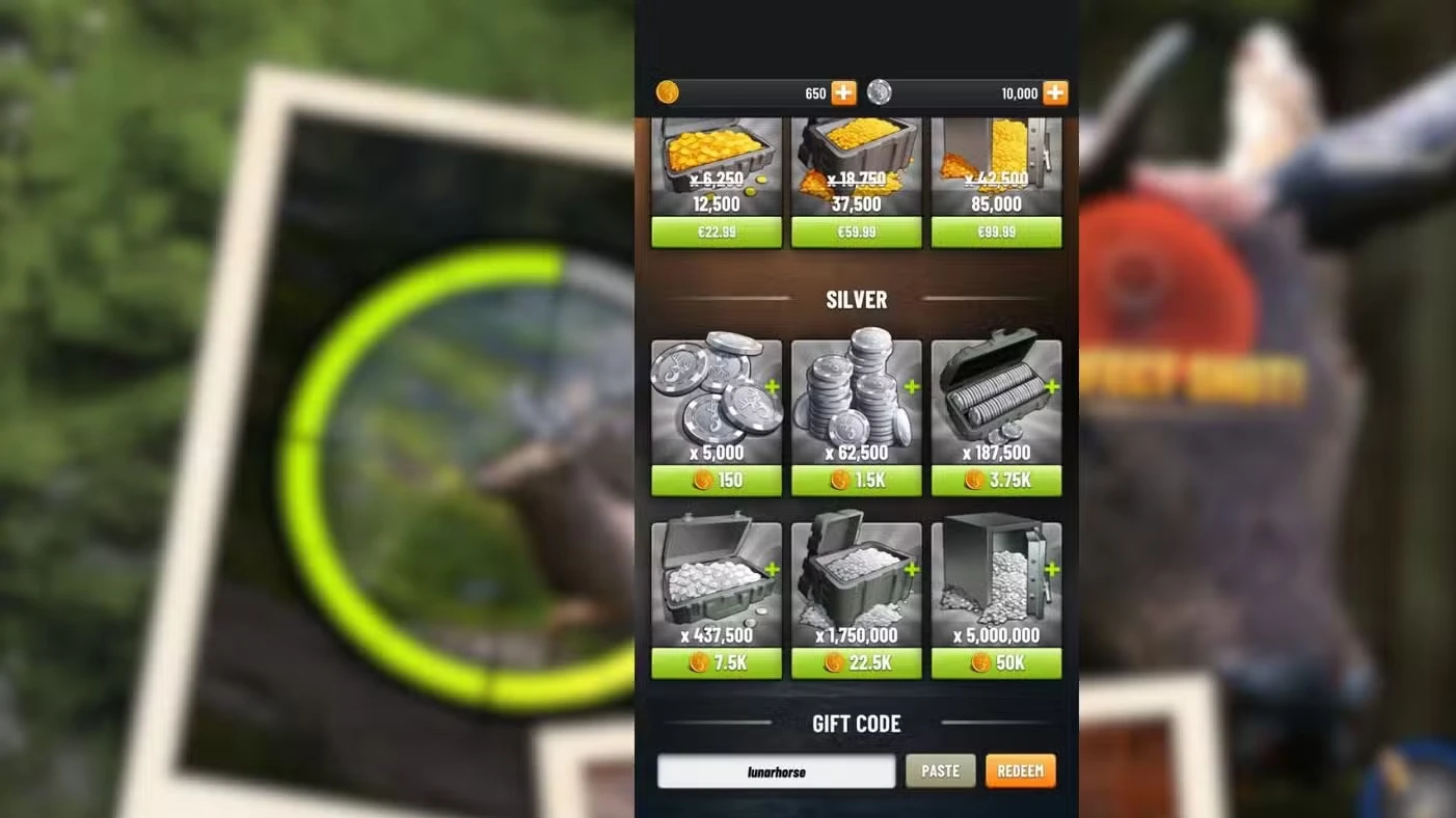 Trophy Hunter Codes