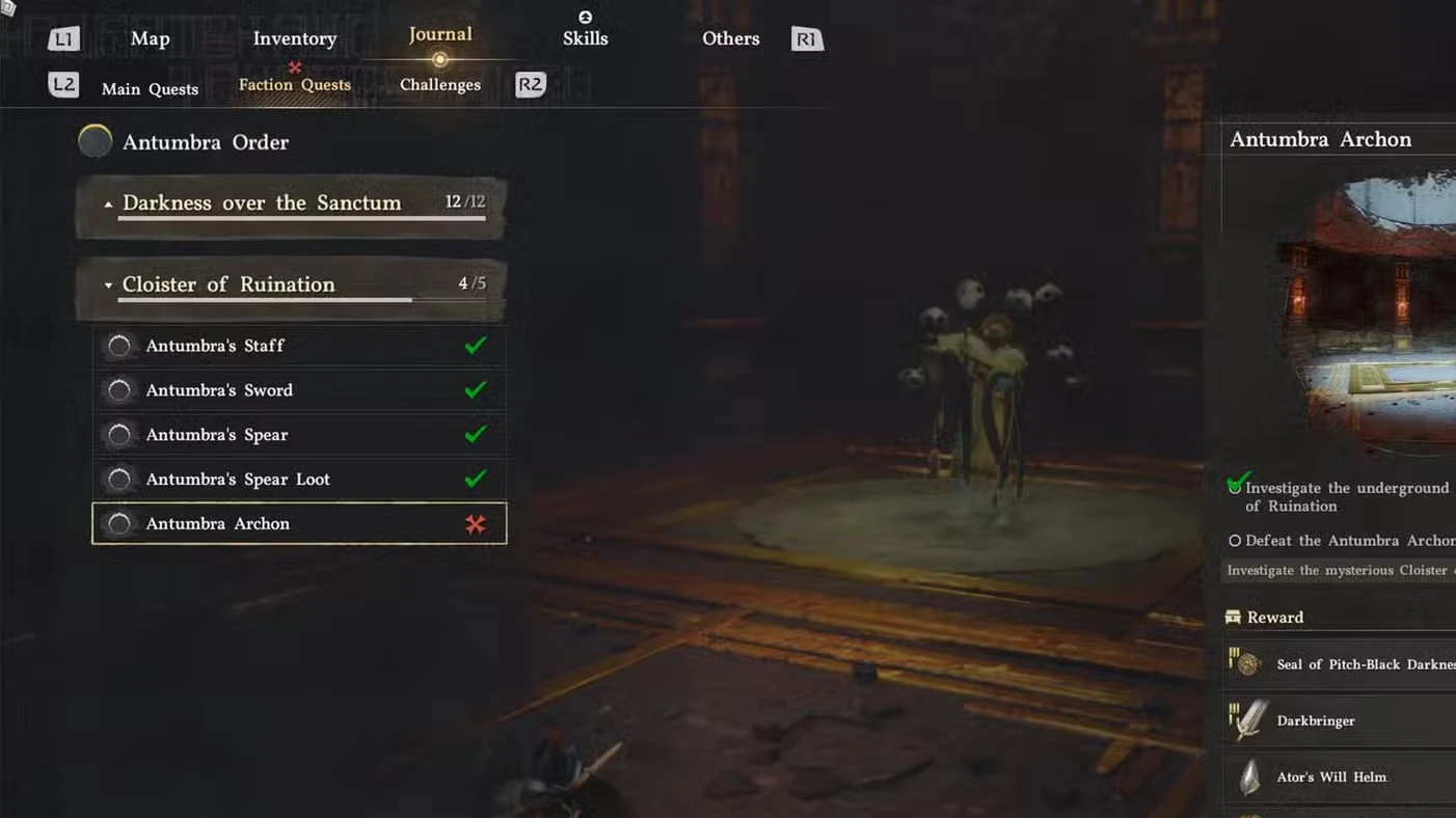 What To Do In Cloister Of Ruination In Crimson Desert