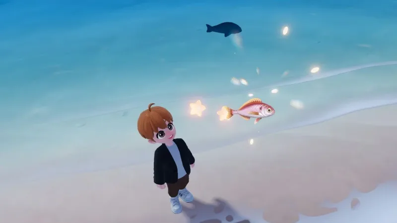 Onde pescar o Blackspot Seabream em Heartopia
